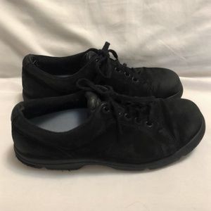 Women's Black Suede Rockport Shoes